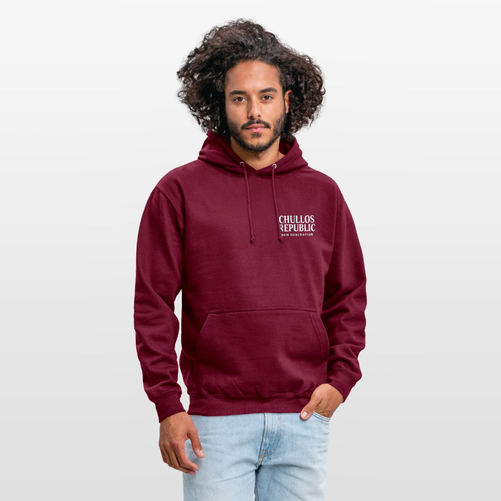 Full Vibes Only Unisex Hoodie – Lagos Streetwear Energy & Global Style - bordeaux