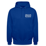 Full Vibes Only Unisex Hoodie – Lagos Streetwear Energy & Global Style - bright royal
