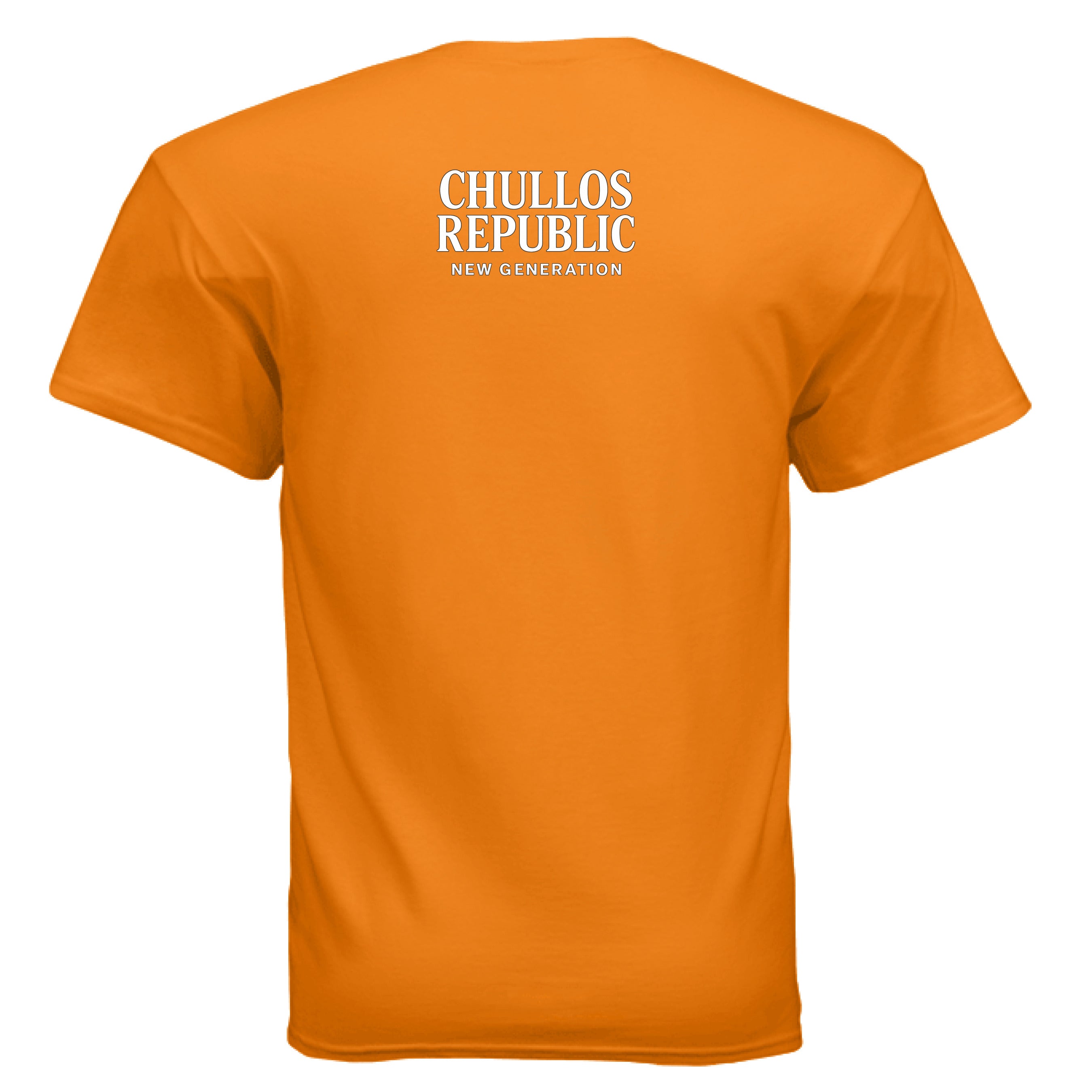 SAFETY ORANGE - BACK