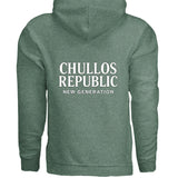 Heather Sport Dark Green - BACK