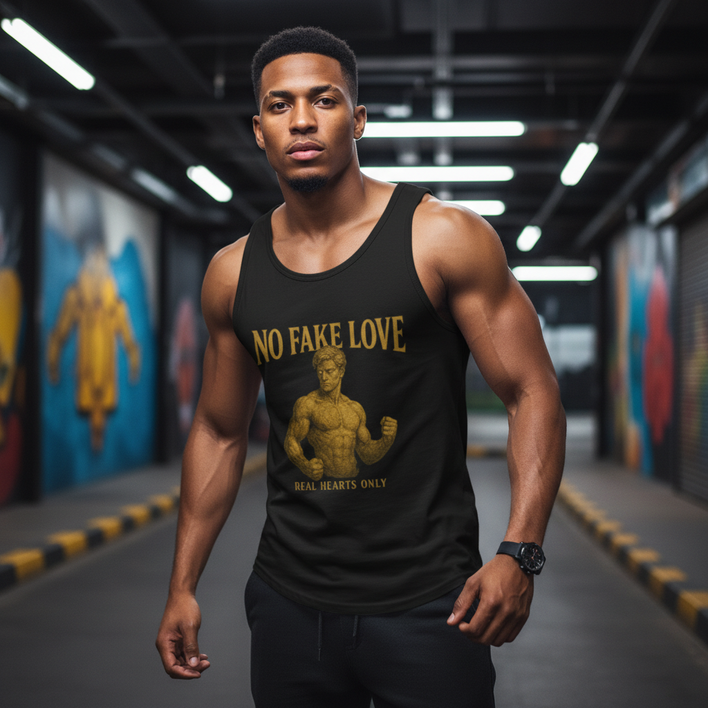 No Fake Love Men's Tank – Lagos Streetwear