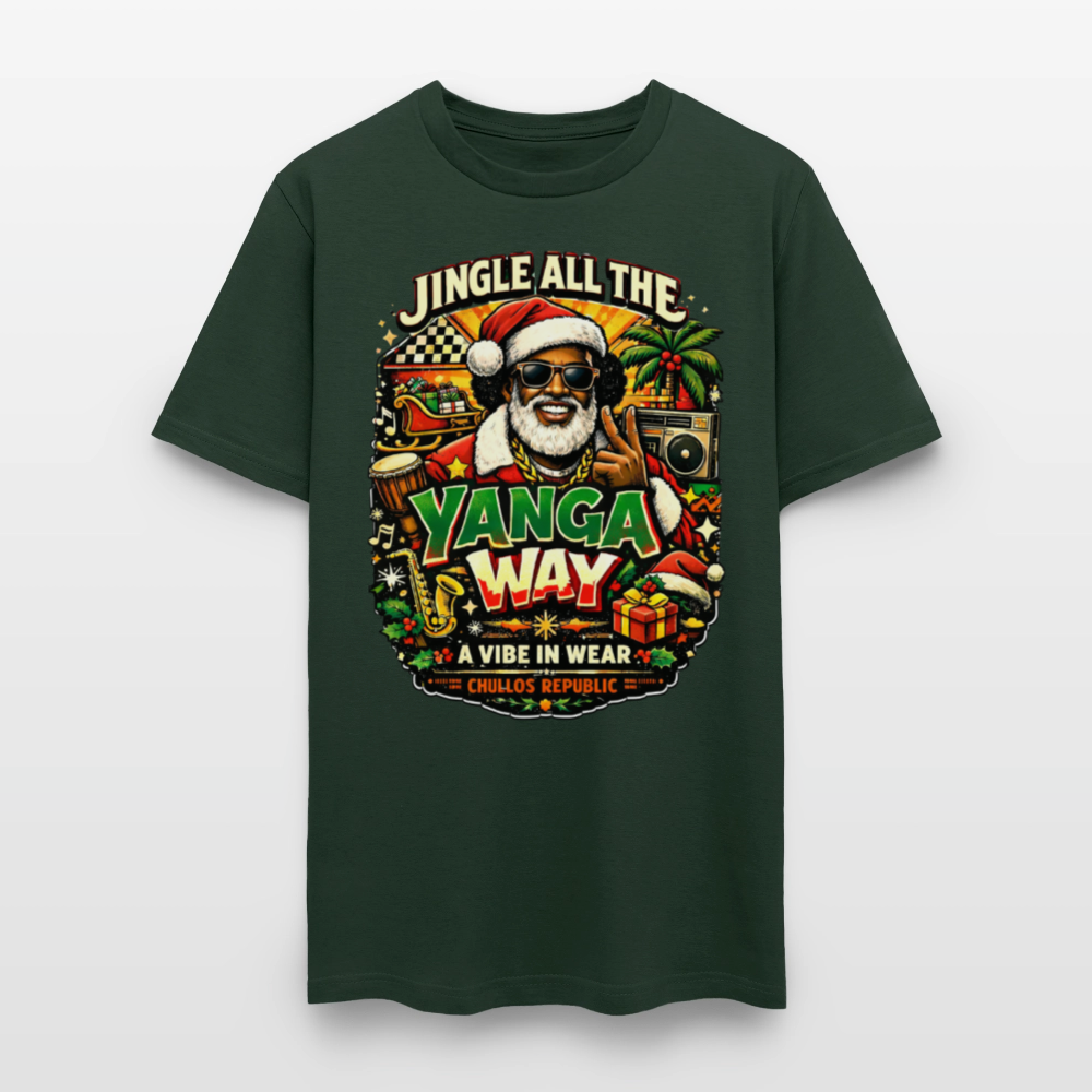 Christmas Yanga | Men's T-Shirt - forest green