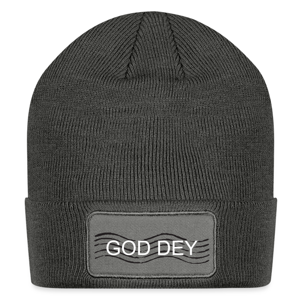God Dey Beanie – Lagos Streetwear shop the vibe at chullosrepublic.com