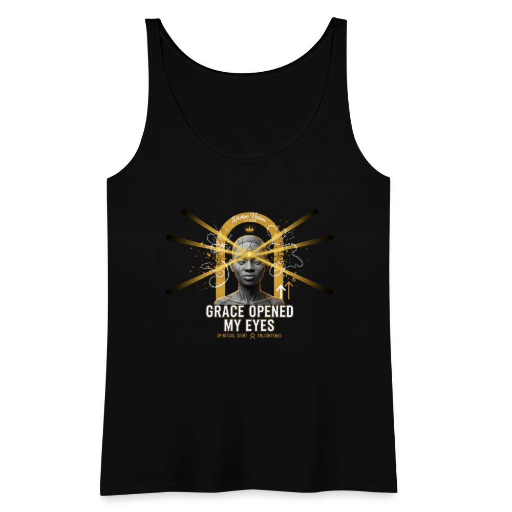 CR - Women's Premium Tank Top - Grace Opened My Eyes shop the vibe at chullosrepublic.com