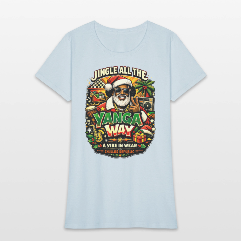 Christmas Yanga | Women's T-Shirt - light blue