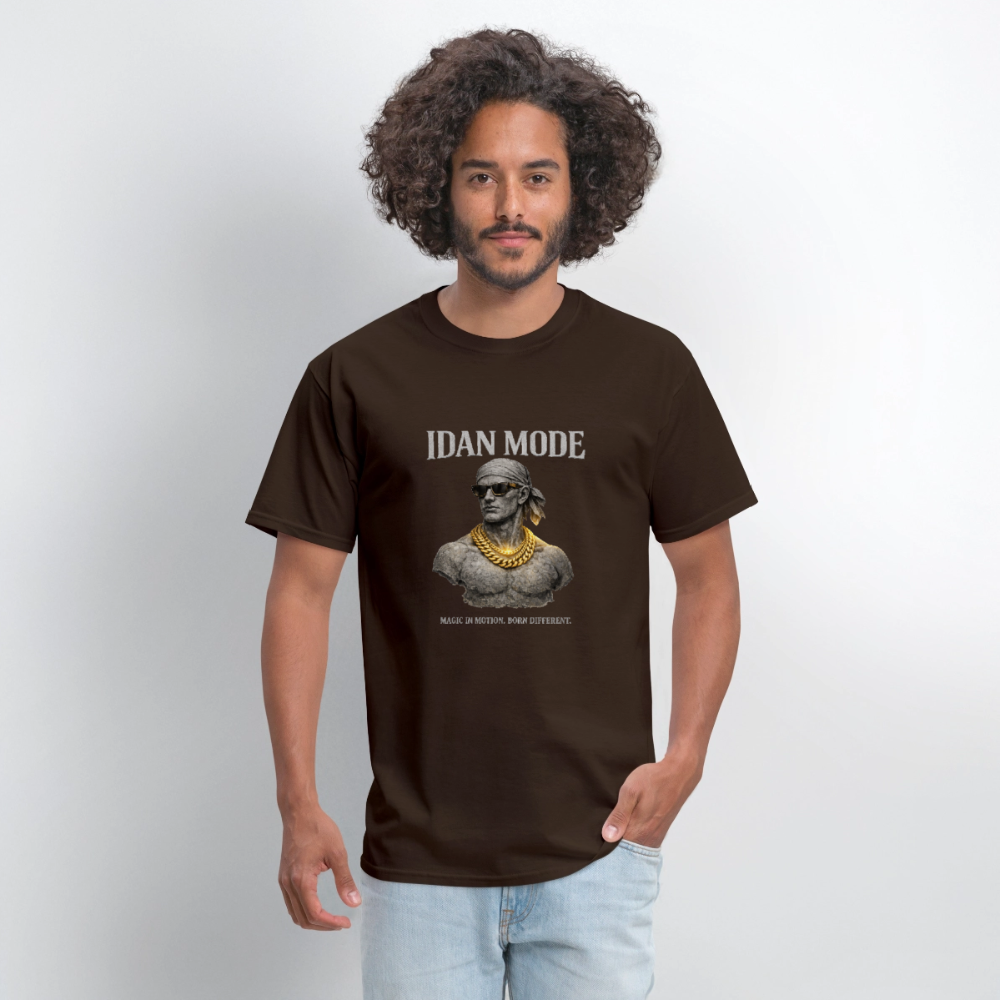 IDAN MODE - Men's T-Shirt | Lagos Streetwear - brown