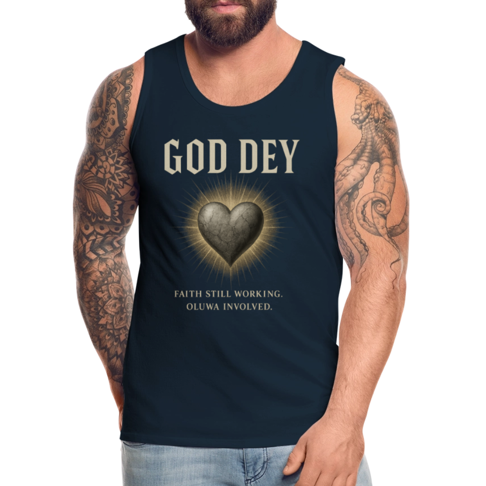 CR - Men's Premium Tank Top - God Dey | Active Faith shop the vibe at chullosrepublic.com