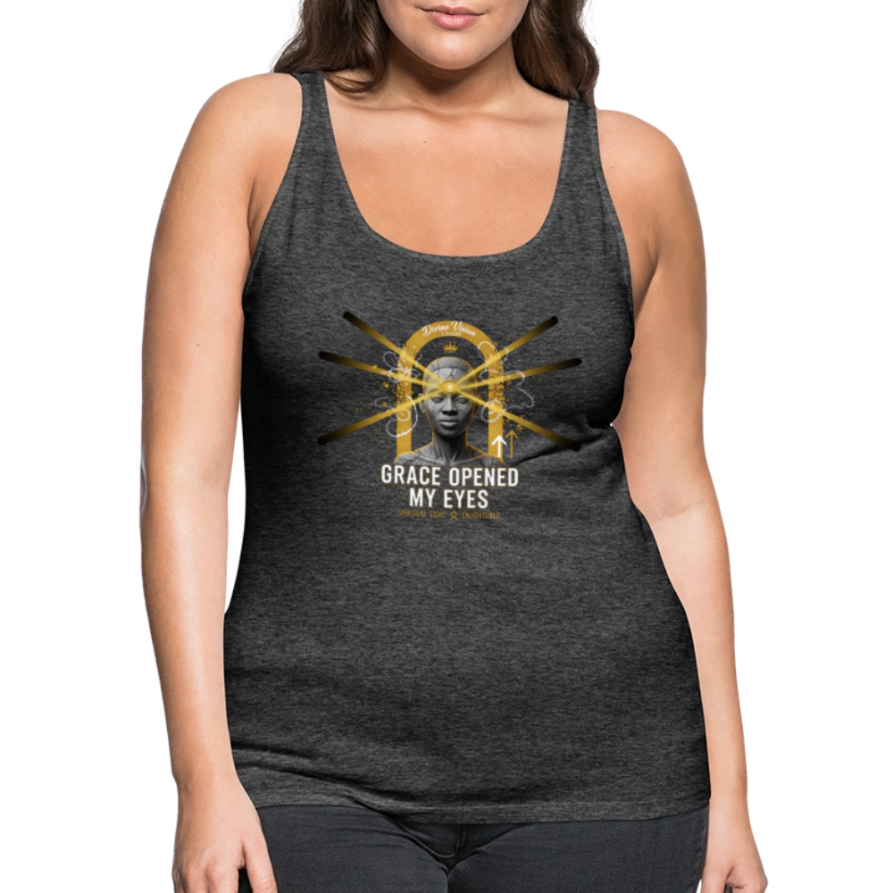 CR - Women's Premium Tank Top - Grace Opened My Eyes shop the vibe at chullosrepublic.com