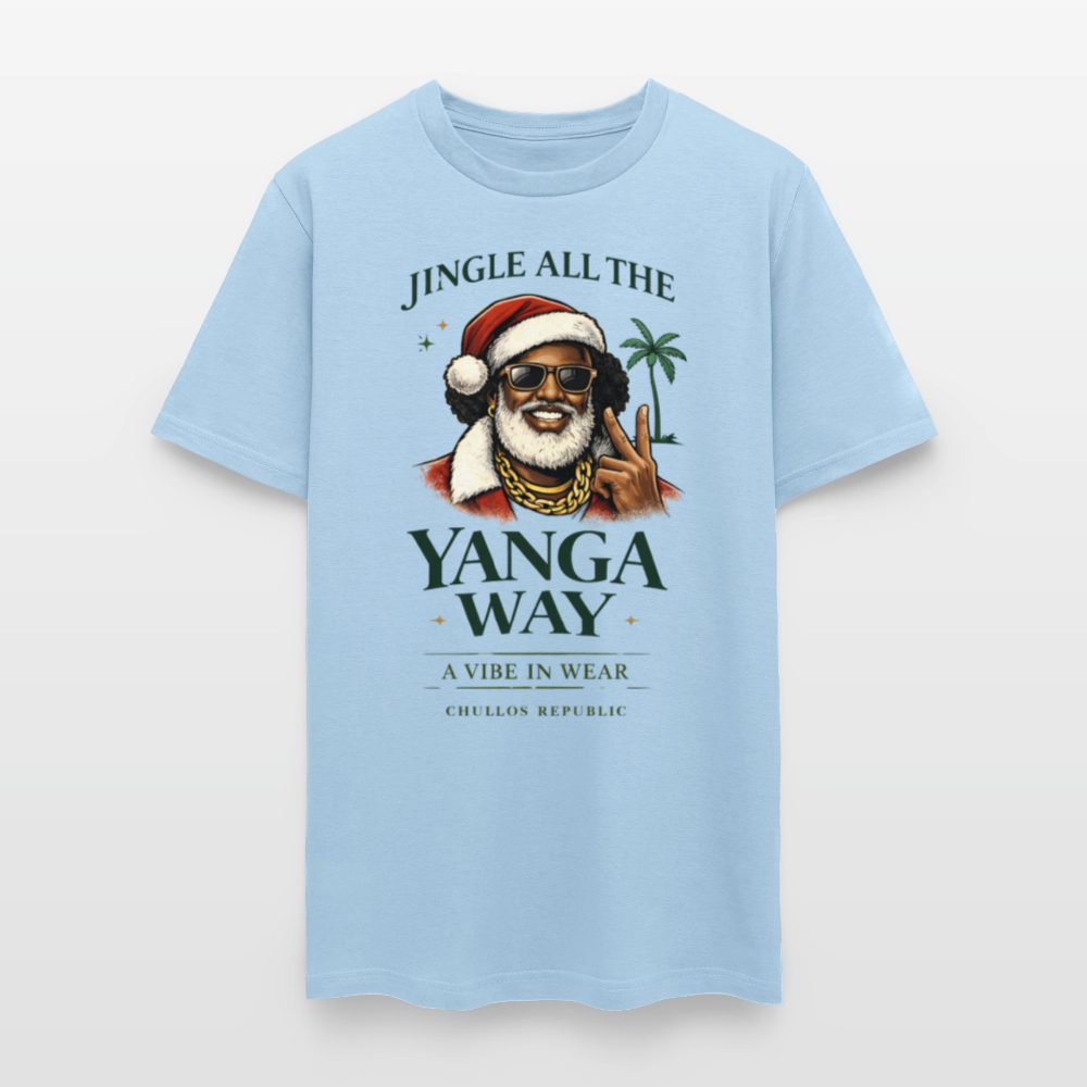 Christmas Yanga way | Men's T-Shirt - powder blue