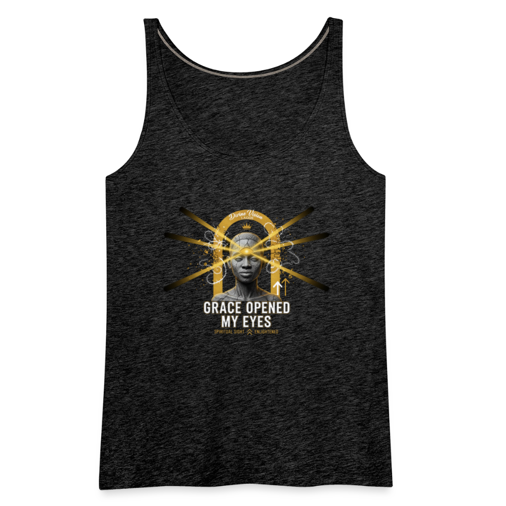CR - Women's Premium Tank Top - Grace Opened My Eyes shop the vibe at chullosrepublic.com