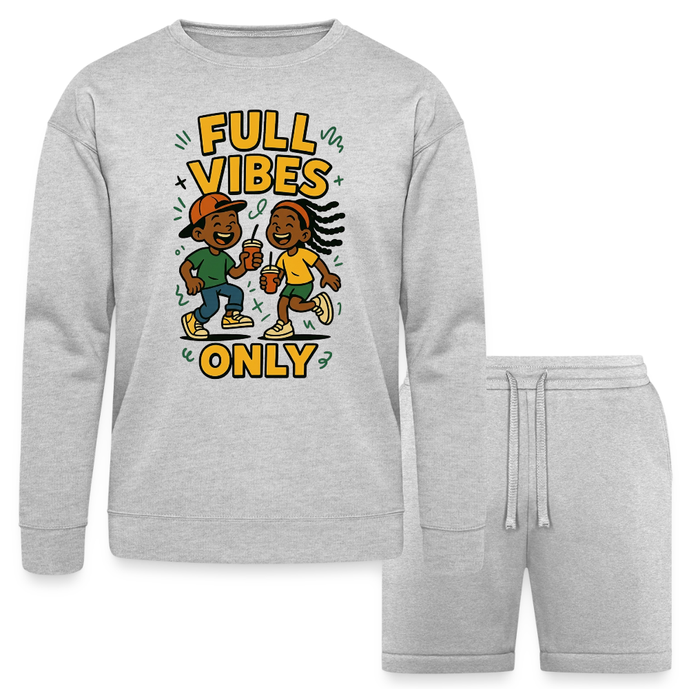 Full Vibes Only - Unisex Sweatshirt & Short Set shop the vibe at chullosrepublic.com