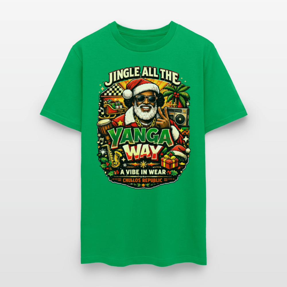 Christmas Yanga | Men's T-Shirt - bright green