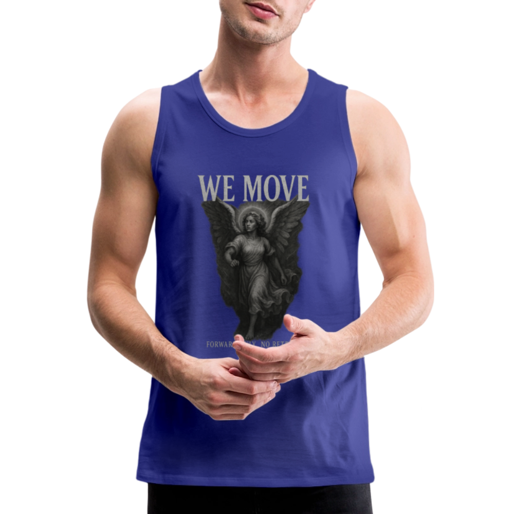 CR - Men's Premium Tank Top - WE MOVE | Forward Only. No Retreat shop the vibe at chullosrepublic.com