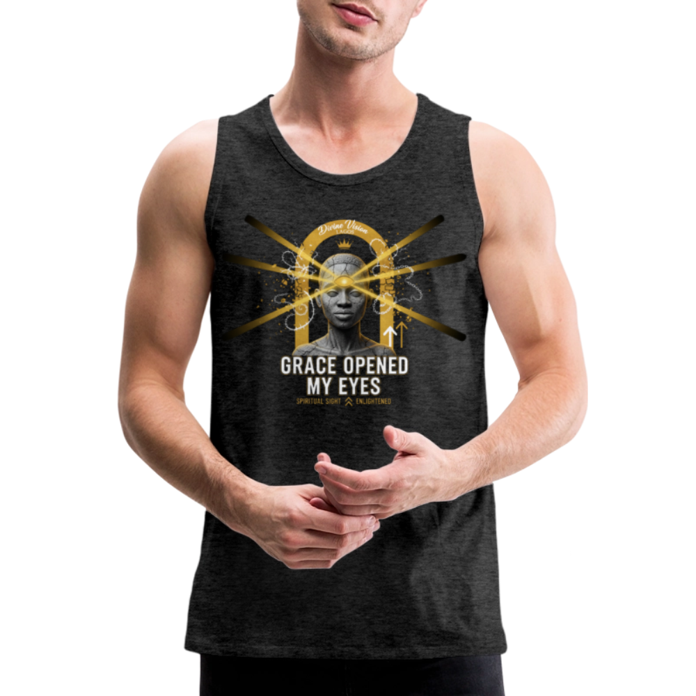 CR - Men's Premium Tank Top - Grace Opened My Eyes shop the vibe at chullosrepublic.com