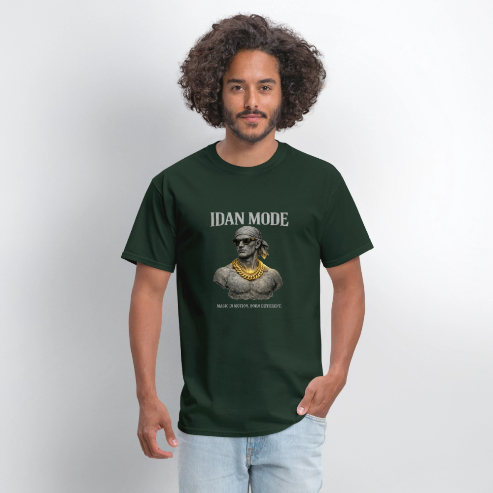 IDAN MODE - Men's T-Shirt | Lagos Streetwear - forest green