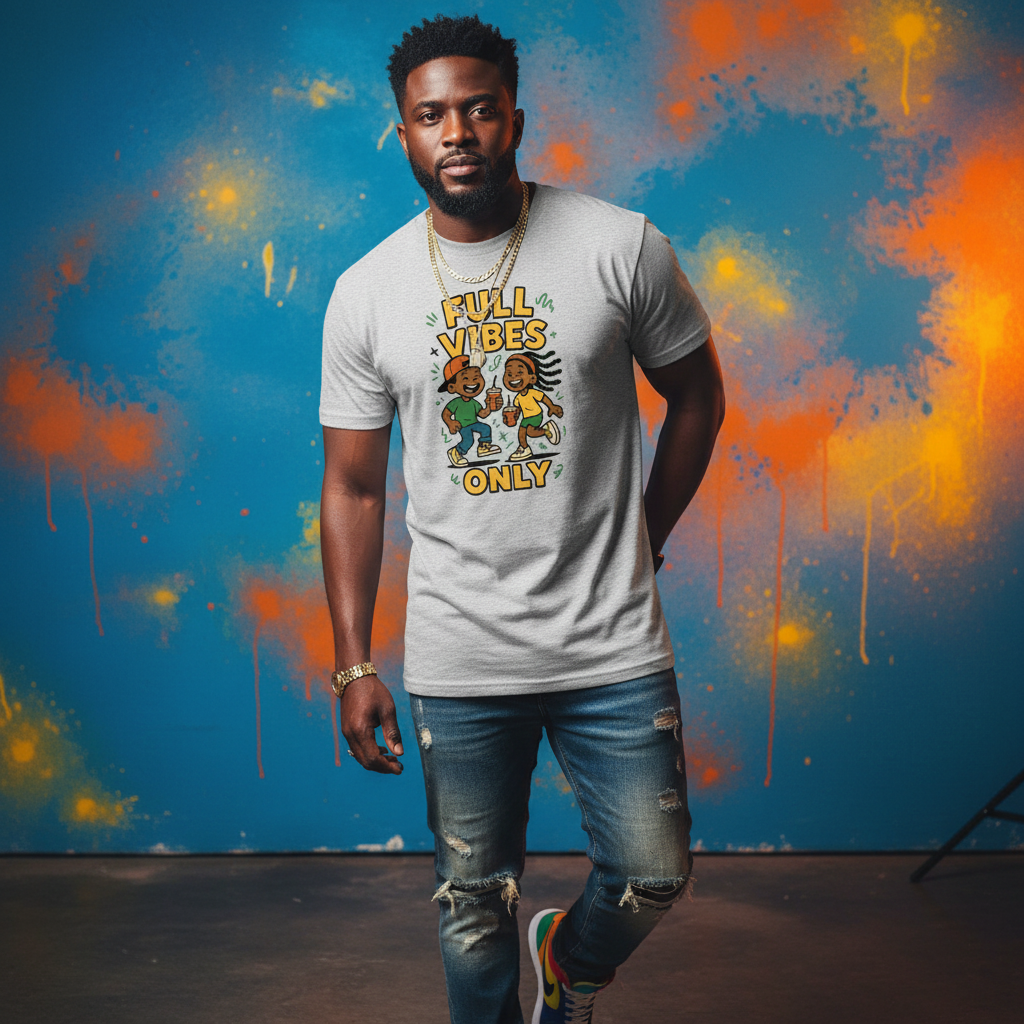 CR - Full Vibes Only Unisex Jersey T-Shirt