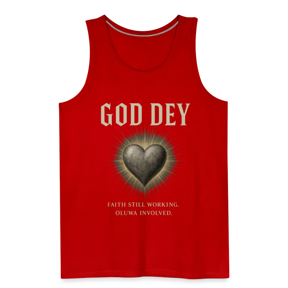 CR - Men's Premium Tank Top - God Dey | Active Faith shop the vibe at chullosrepublic.com