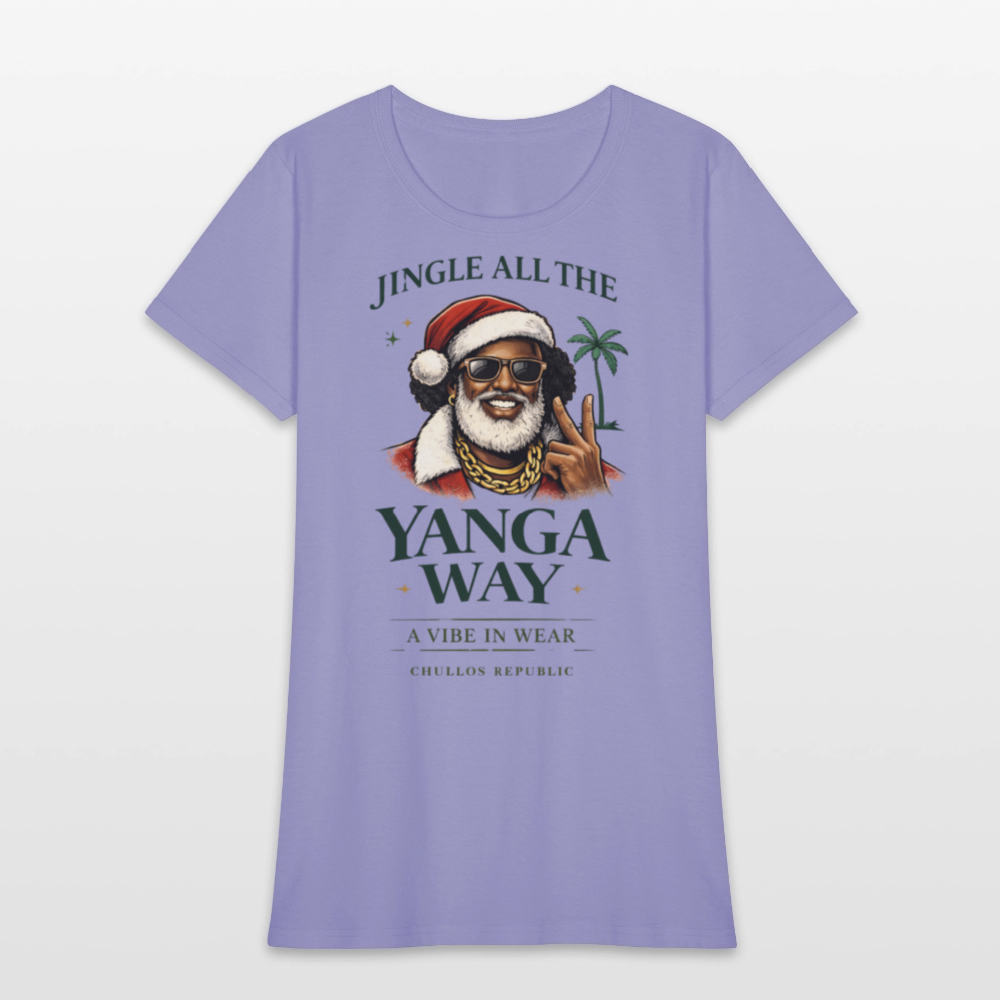 Christmas Yanga Way - Women's T-Shirt - lavender