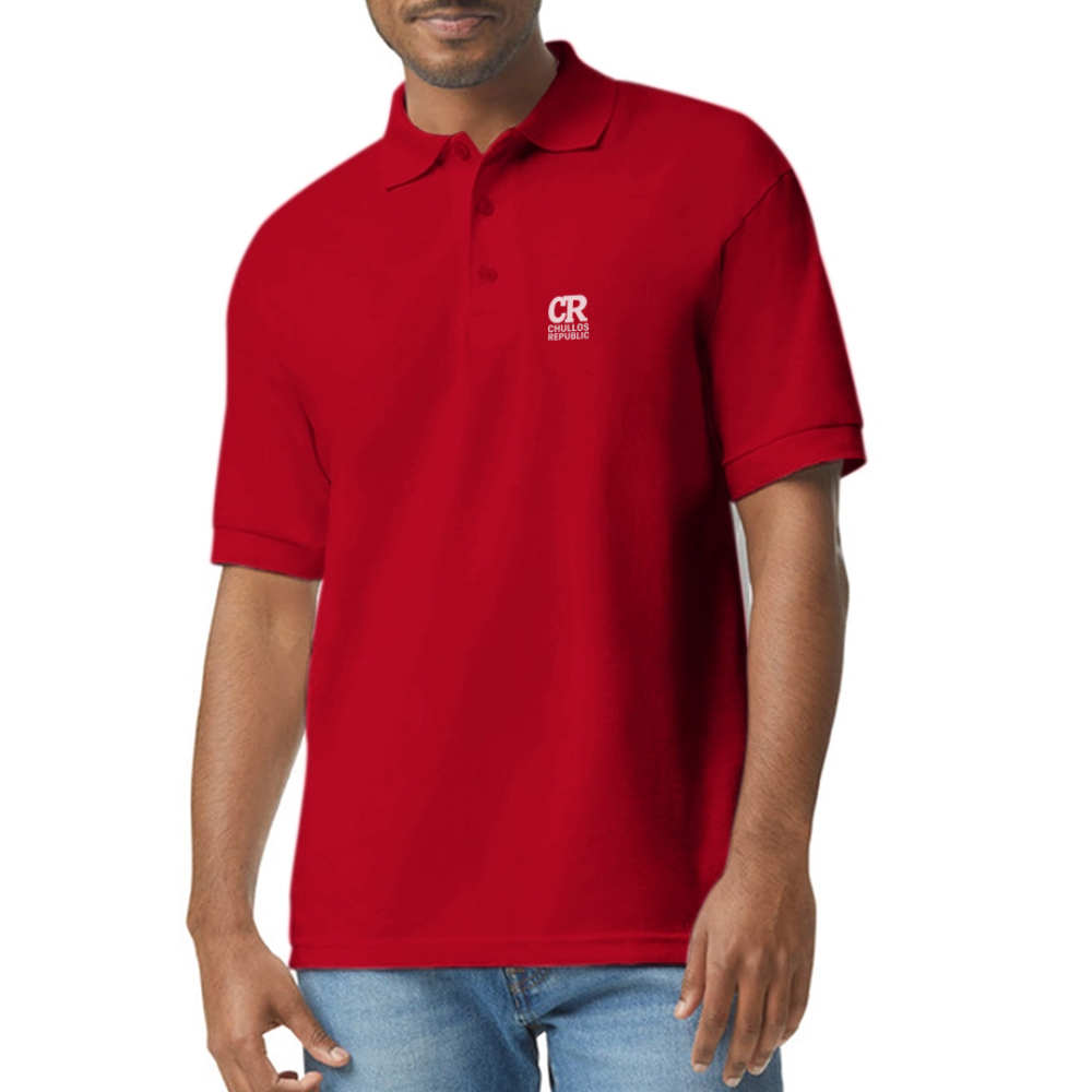CR - Signature Unisex Polo Jersey shop the vibe at chullosrepublic.com