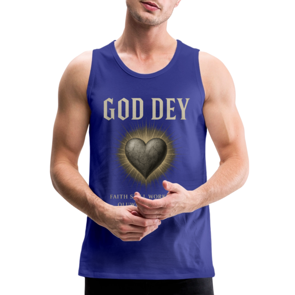 CR - Men's Premium Tank Top - God Dey | Active Faith shop the vibe at chullosrepublic.com