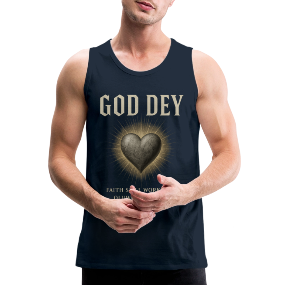 CR - Men's Premium Tank Top - God Dey | Active Faith shop the vibe at chullosrepublic.com