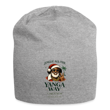 Christmas Yanga way | Jersey Beanie - heather gray