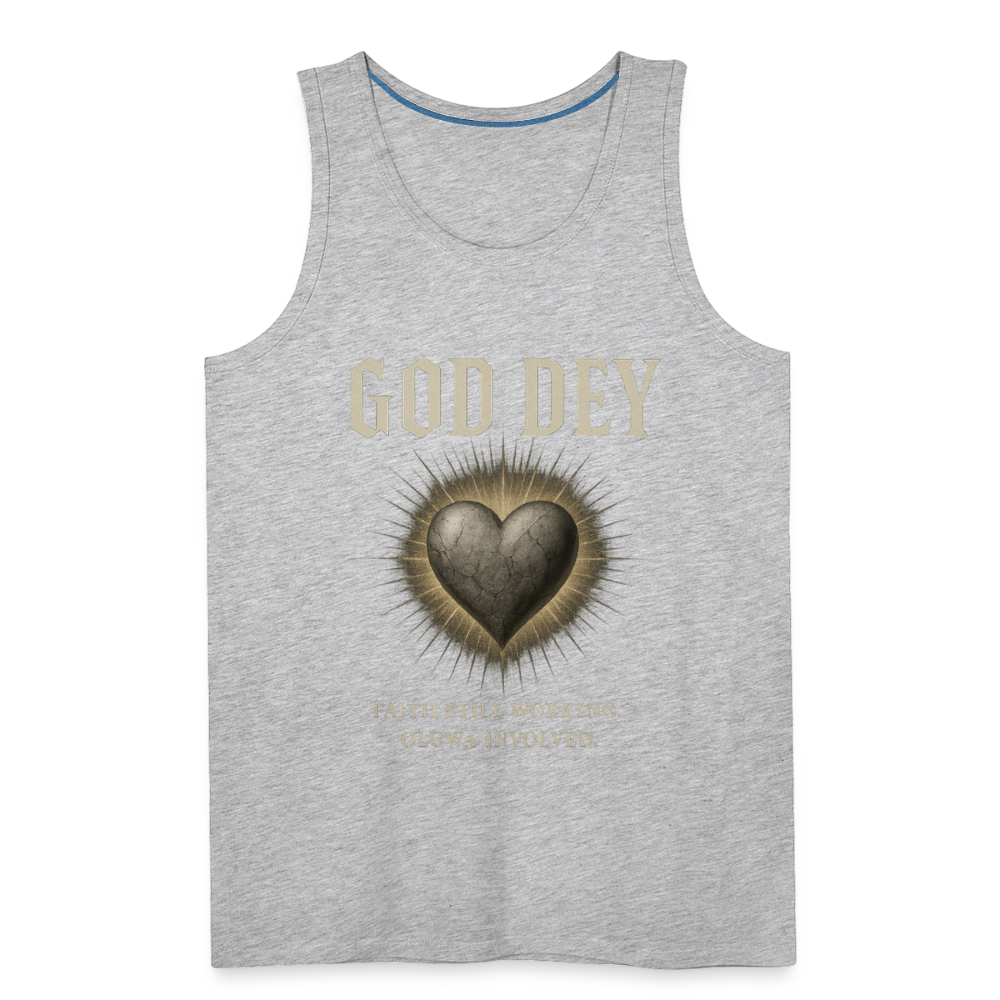 CR - Men's Premium Tank Top - God Dey | Active Faith shop the vibe at chullosrepublic.com