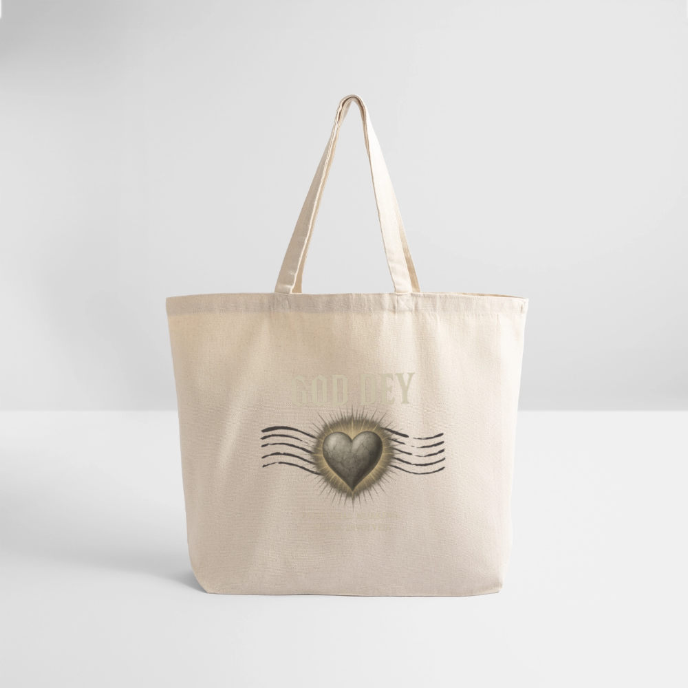 CR - God Dey | Eco-Friendly Cotton Tote shop the vibe at chullosrepublic.com