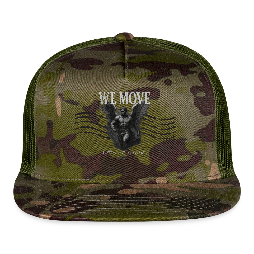 CR - We Move - Forward Only | Trucker Hat shop the vibe at chullosrepublic.com