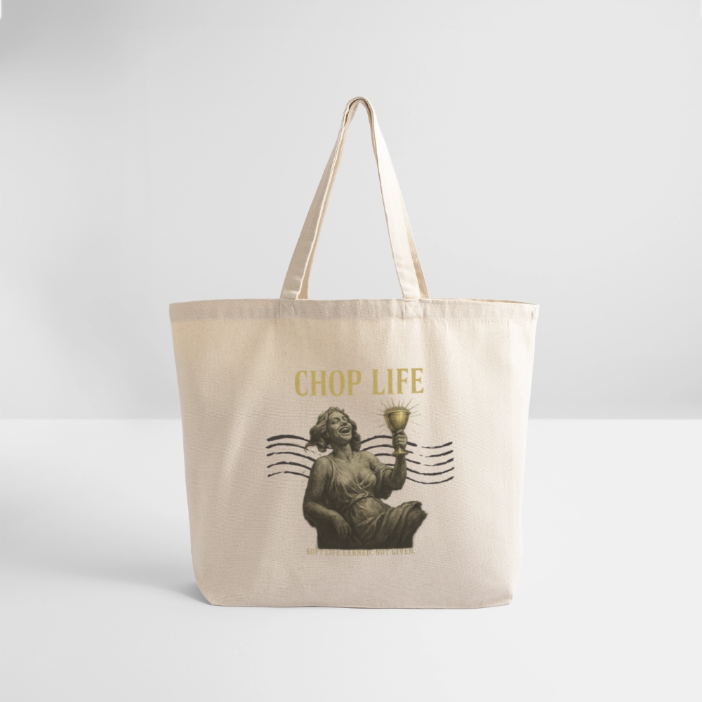 CR - Chop Life | Eco-Friendly Cotton Tote shop the vibe at chullosrepublic.com