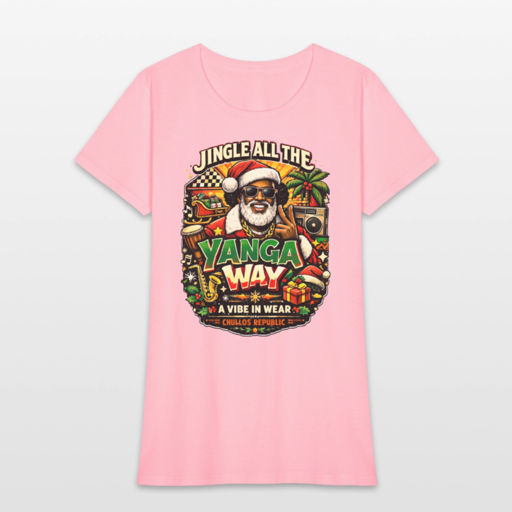 Christmas Yanga | Women's T-Shirt - pink