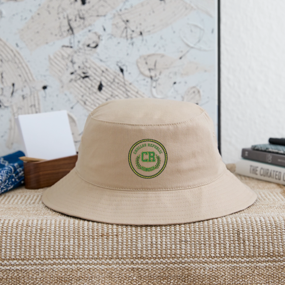 Signature Bucket Hat - cream