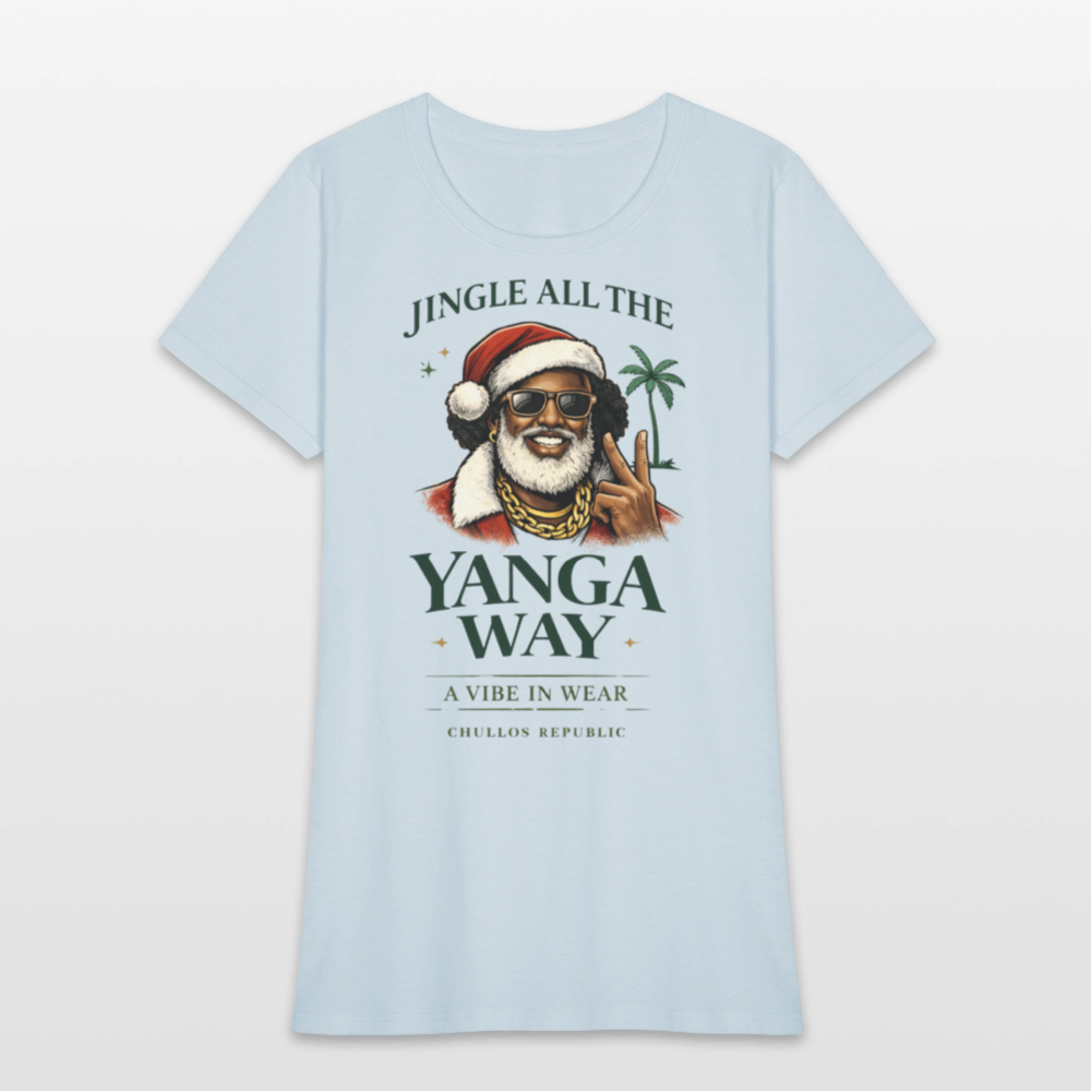 Christmas Yanga Way - Women's T-Shirt - light blue