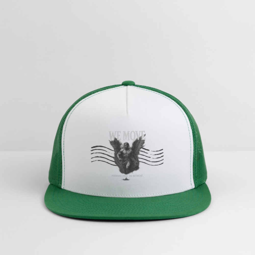 CR - We Move - Forward Only | Trucker Hat shop the vibe at chullosrepublic.com