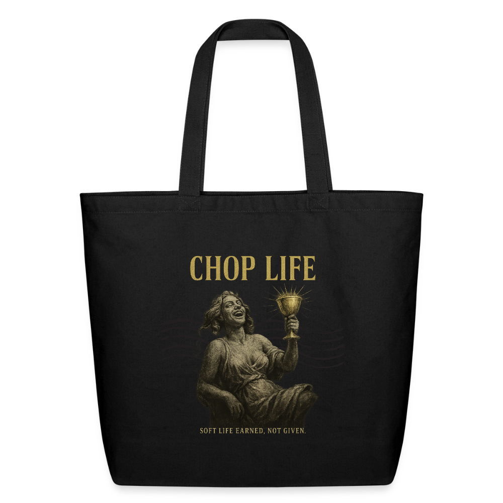 CR - Chop Life | Eco-Friendly Cotton Tote shop the vibe at chullosrepublic.com