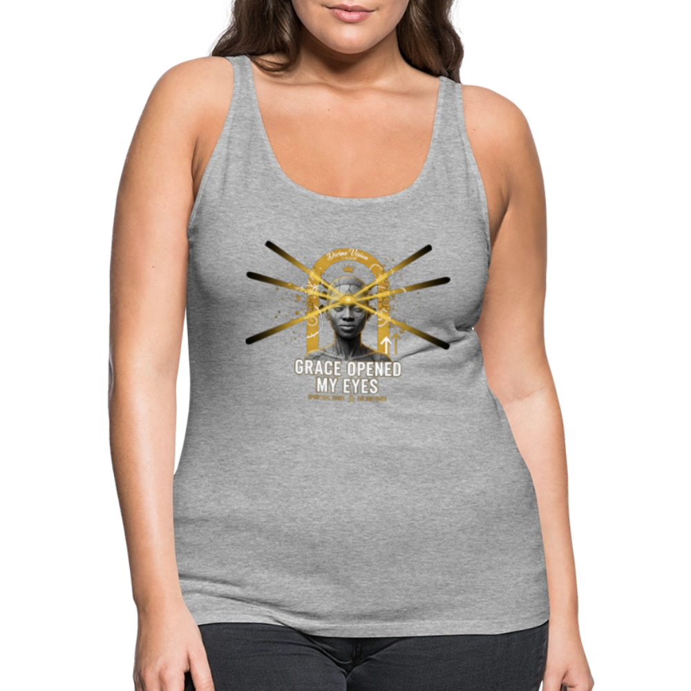 CR - Women's Premium Tank Top - Grace Opened My Eyes shop the vibe at chullosrepublic.com