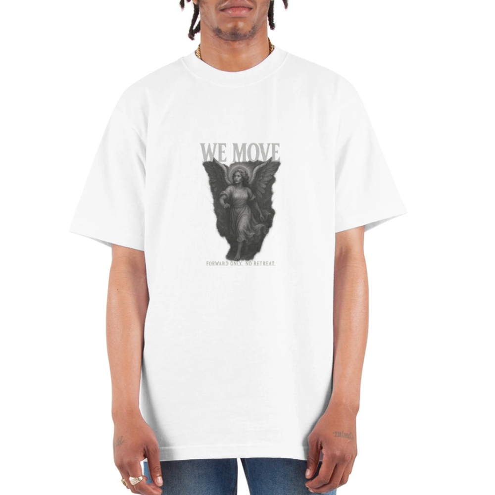 CR - We Move - Forward only | Unisex Oversized HQ T-Shirt shop the vibe at chullosrepublic.com