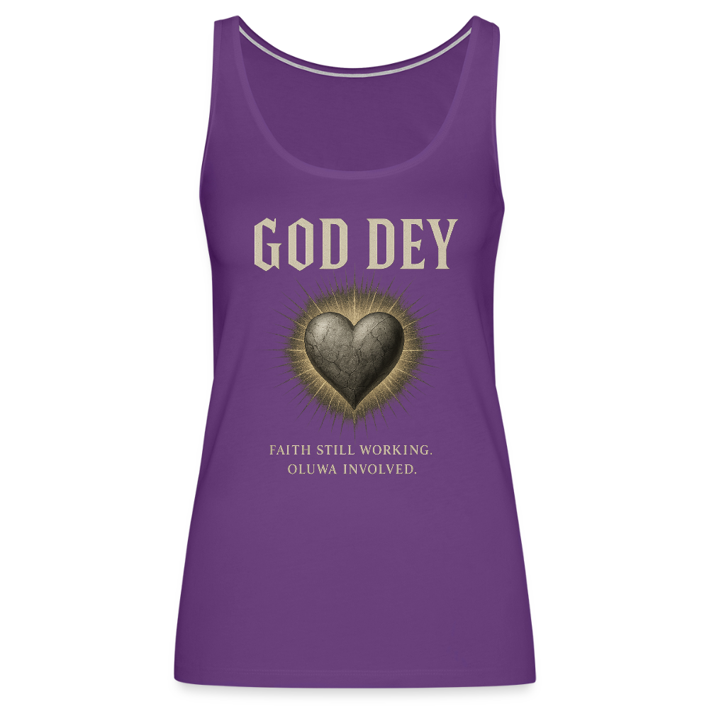 CR - Women's Premium Tank Top - God Dey | Active Faith shop the vibe at chullosrepublic.com