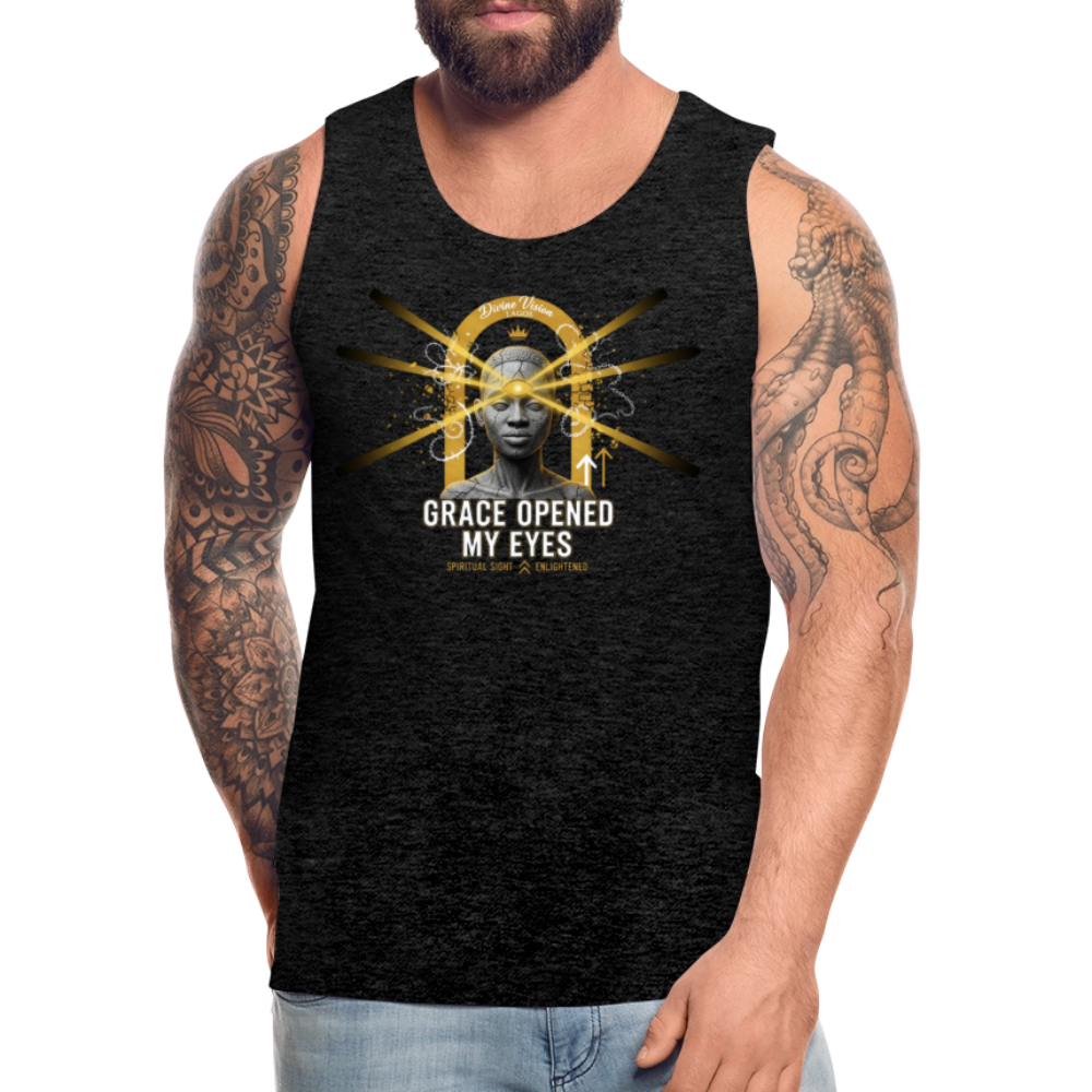 CR - Men's Premium Tank Top - Grace Opened My Eyes shop the vibe at chullosrepublic.com