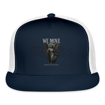 CR - We Move - Forward Only Female Angel | Trucker Hat shop the vibe at chullosrepublic.com