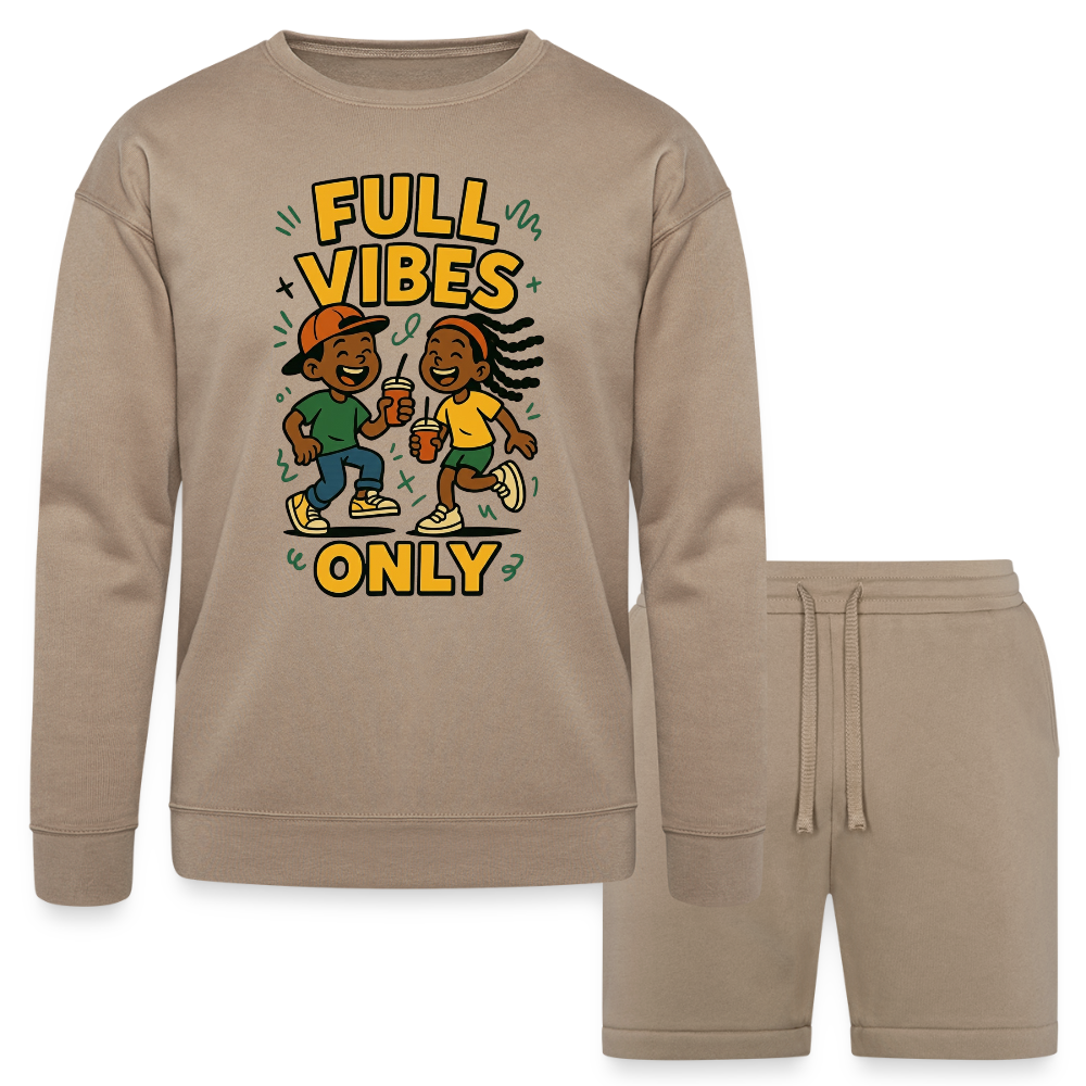 Full Vibes Only - Unisex Sweatshirt & Short Set shop the vibe at chullosrepublic.com