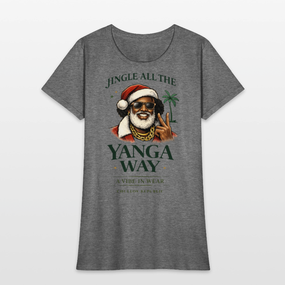 Christmas Yanga Way - Women's T-Shirt - graphite heather