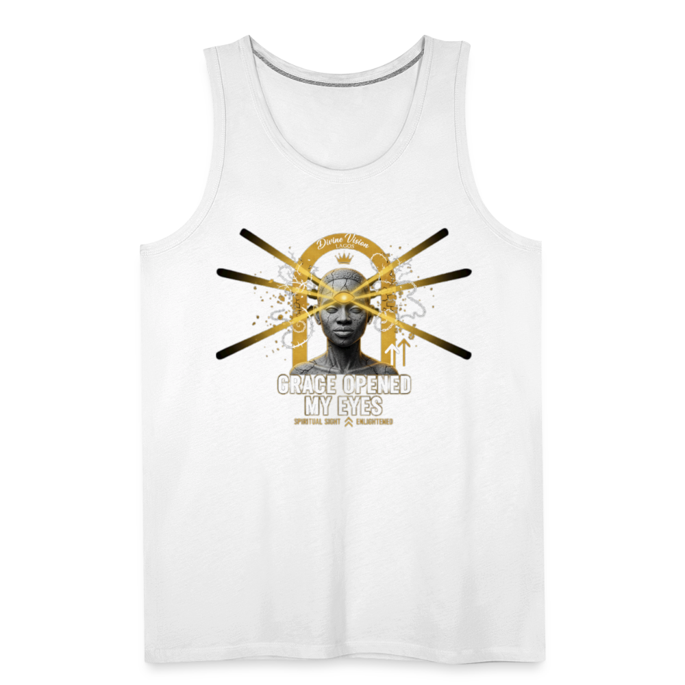 CR - Men's Premium Tank Top - Grace Opened My Eyes shop the vibe at chullosrepublic.com