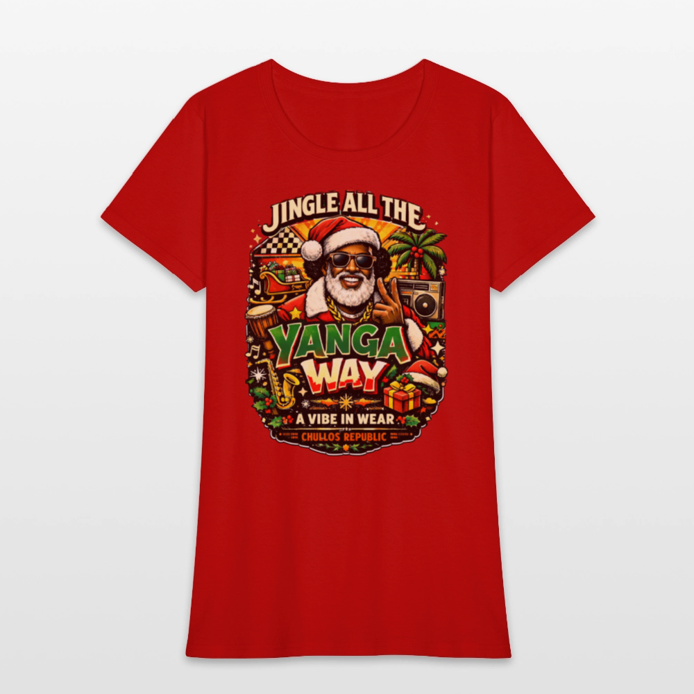 Christmas Yanga | Women's T-Shirt - red