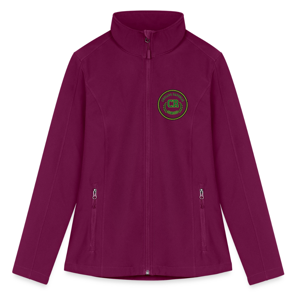 Women’s Signature Soft Shell Jacket - raspberry