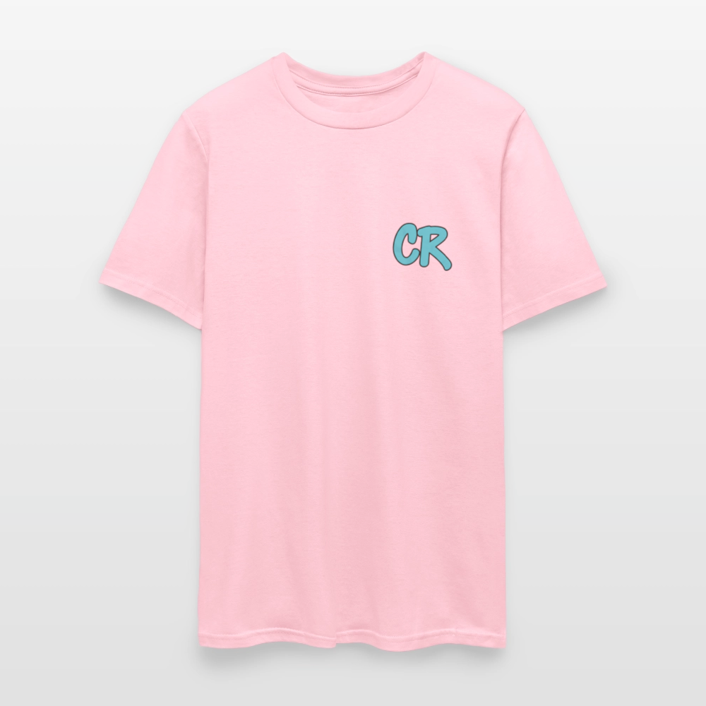 Men's T-Shirt | No Fake Love Back Print - pink