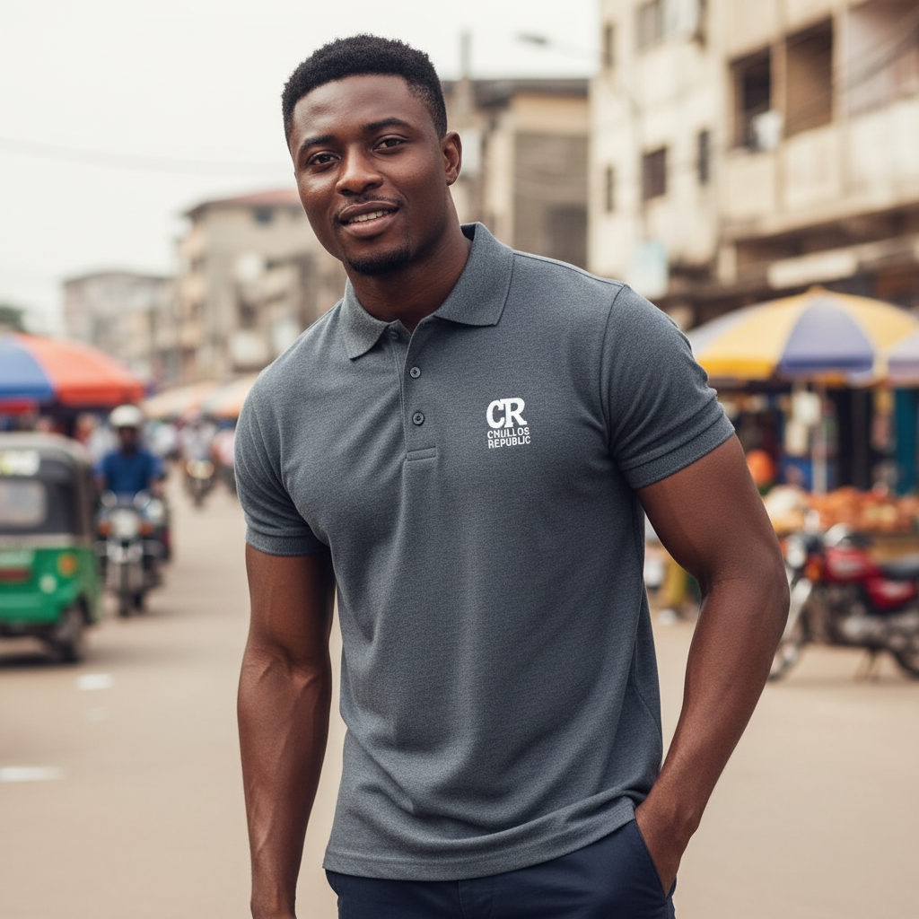 Signature Polo – Lagos Streetwear