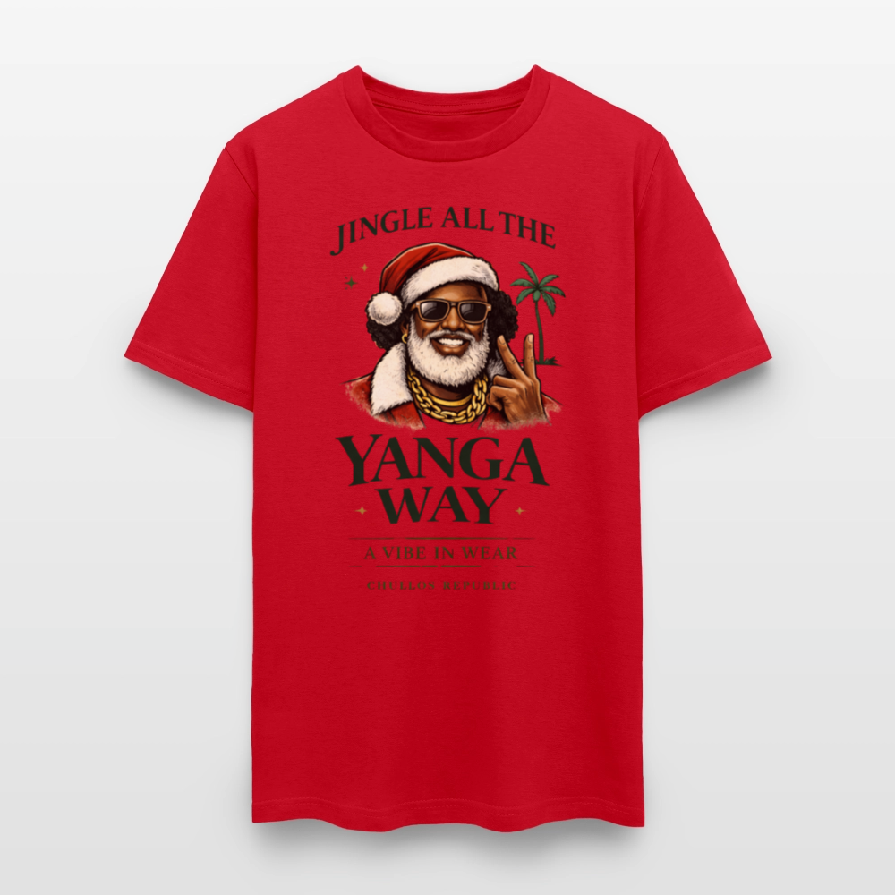 Christmas Yanga way | Men's T-Shirt - red