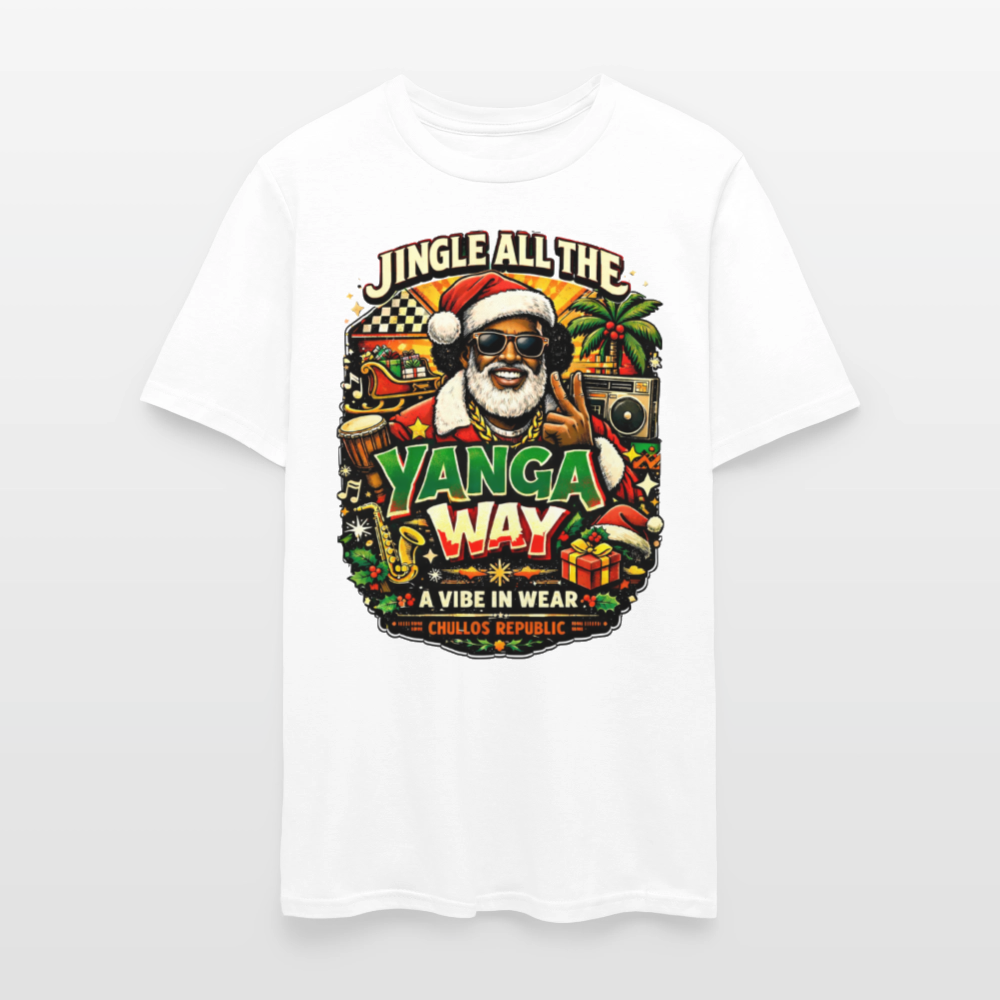 Christmas Yanga | Men's T-Shirt - white