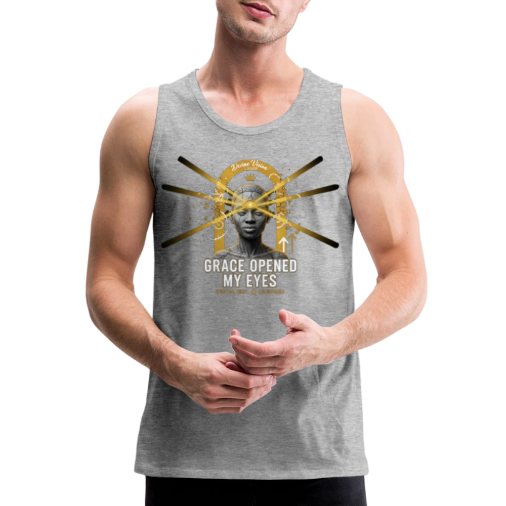 CR - Men's Premium Tank Top - Grace Opened My Eyes shop the vibe at chullosrepublic.com